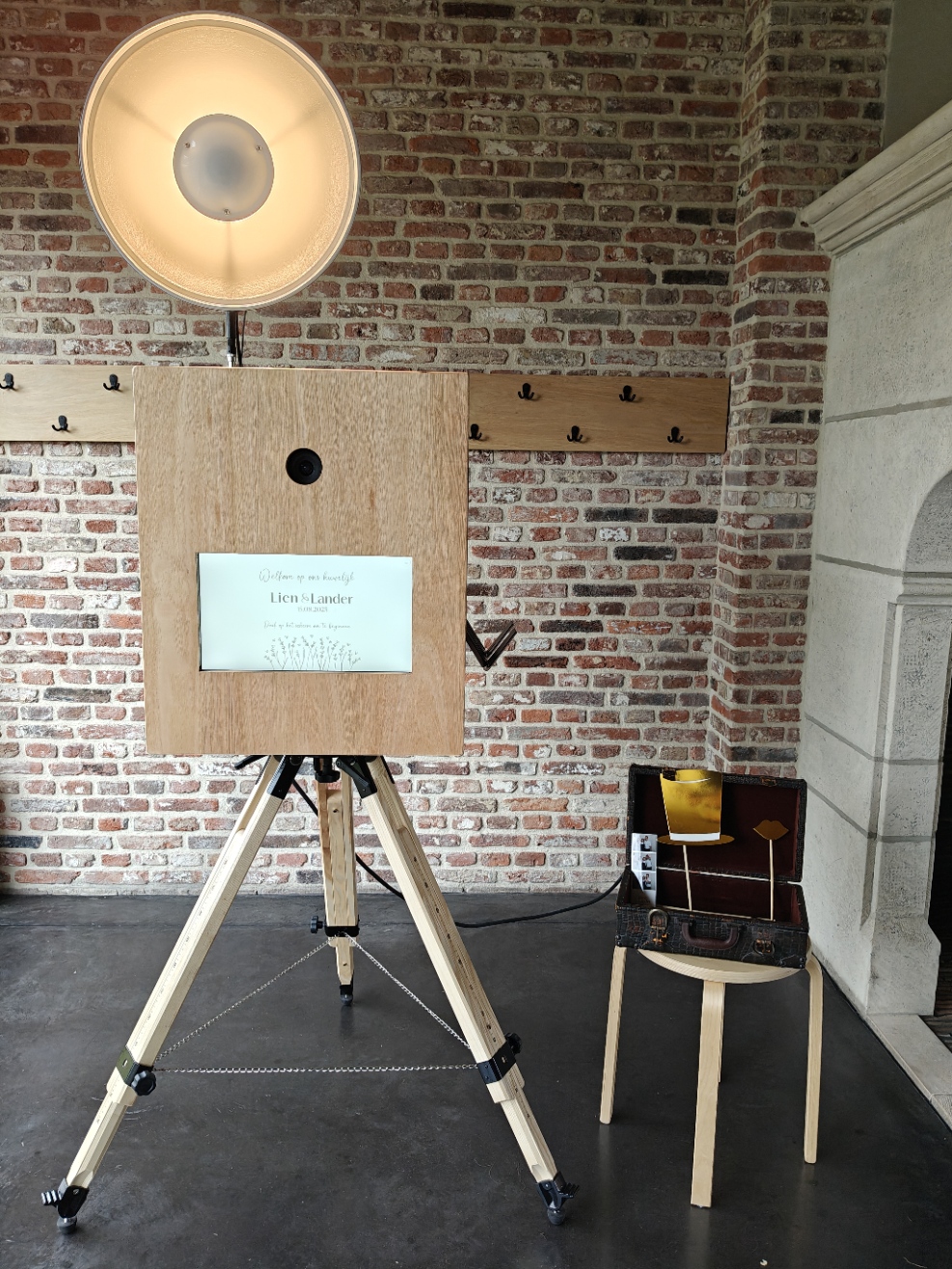 Photobooth met accessoires